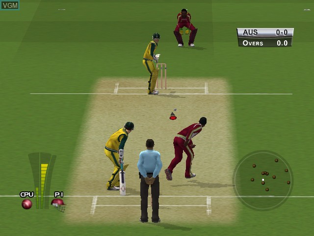 Image in-game du jeu Brian Lara International Cricket 2005 sur Microsoft Xbox