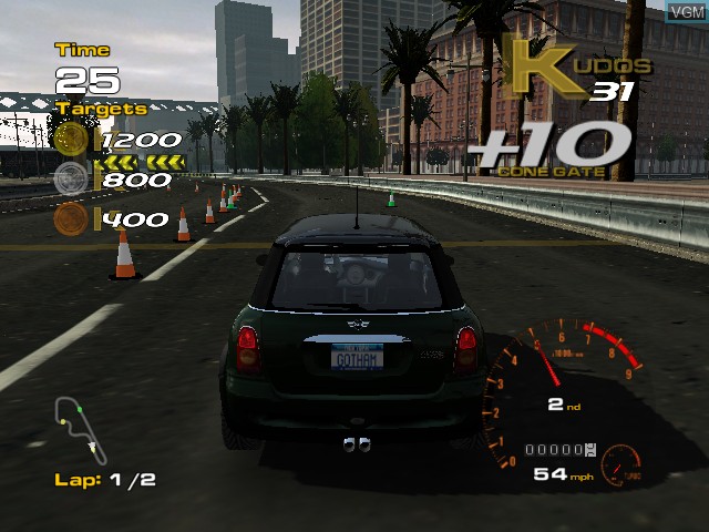 Image in-game du jeu Project Gotham Racing sur Microsoft Xbox