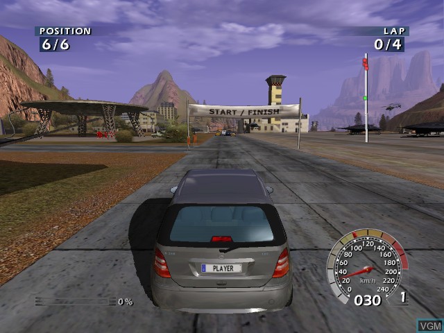 Image in-game du jeu World Racing sur Microsoft Xbox