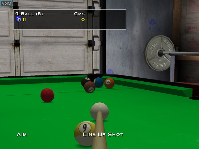 Image in-game du jeu Virtual Pool - Tournament Edition sur Microsoft Xbox